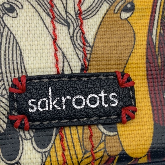 Sakroots Wristlet with birds pattern MCB5281P - Picture 9 of 14